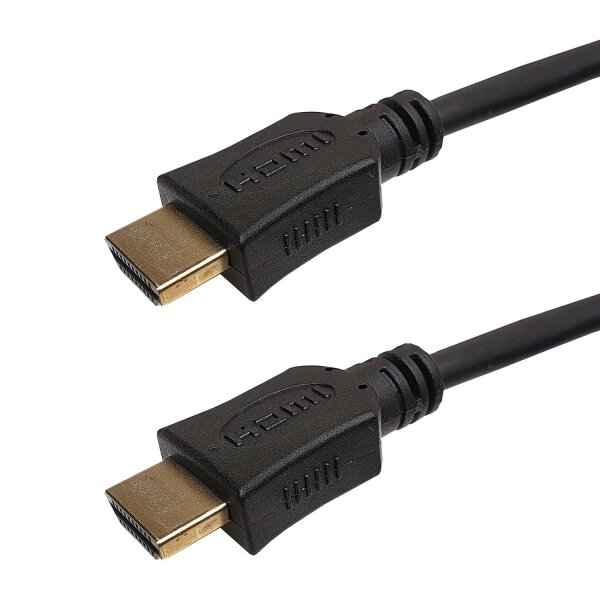 HDMI Kabel 4K 3D mit Ethernet High Speed Stecker vergoldet UHD 5m