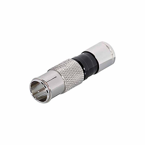 10x Quick F Kompressionstecker für Koaxialkabel Satellitenkabel Ø 6,8 - 7,4 mm