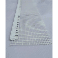 Gewebeleiste Putzanschluss PVC Abschlussprofil mit Gewebe