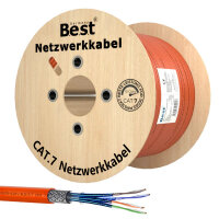 CAT 7 500M Simplex Netzwerkkabel Verlegekabel Kupfer LAN...