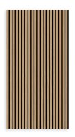 Akustik Wandpaneel Teak MDF Furnier 2400x600x22mm