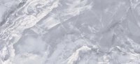 Fliese Kutahya seramik Marea Dunkel Grau 60x120cm Rektifiziert glänzend