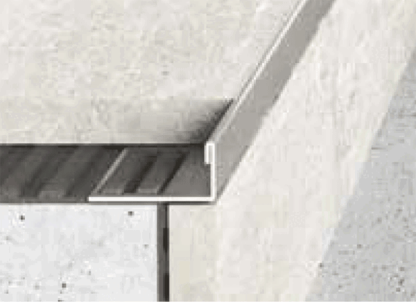 Winkelprofil Aluminium für Fliesen 8mm 2,5m