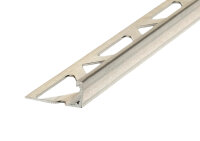 Aluminium Profil für Fliesen Natur 8mm 2,5m