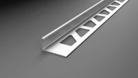 Winkelprofil Aluminium für Fliesen 8mm 2,5m
