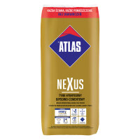 ATLAS NEXUS Hybridputz aus Gips und Zement 22,5 Kg