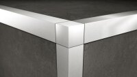 Quadratprofil Aluminium Ecken 8mm