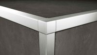 Quadratprofil Edelstahl Ecken 8mm