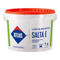 Acrylfarbe Fassaden Farbe ATLAS SALTA E Weiß 10L