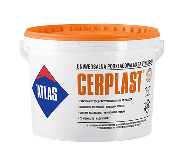 Putzgrund für Mineral Acryl Mosaikputze innen außen ATLAS CERPLAST Weiß 25Kg